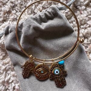 Hamsa Evil Eye Bracelet